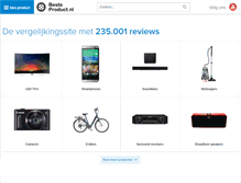 Tablet Screenshot of besteproduct.nl